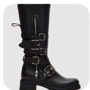 Steve Madden Raider Black Boots